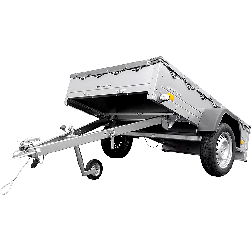 PKW-Anhänger Garden Trailer 201 KIPP 200×125 cm, 750 kg, Flachplane