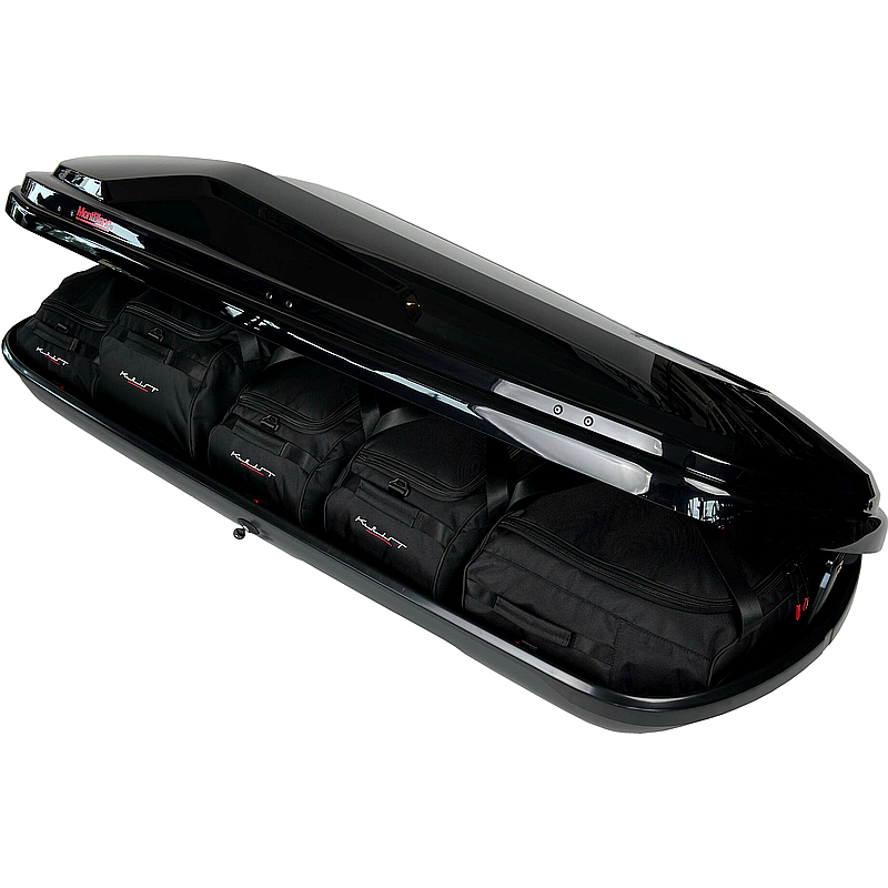 KJUST 5-teiliges Taschenset passend für MONTBLANC ALTITUDE 450 Dachbox