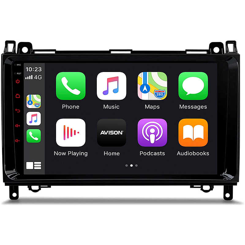 9 Zoll Android Autoradio für Mercedes mit CarPlay, DAB & Bluetooth