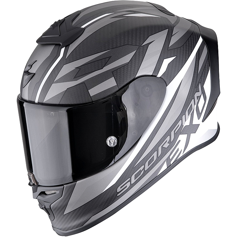 Scorpion Exo R1 Evo Carbon Air Integralhelm ECE 2206 Carbon Matt