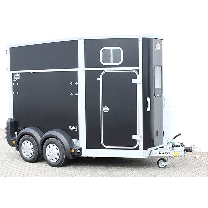 Ifor Williams HB506 Pferdeanhänger mit Sattelkammer, schwarz