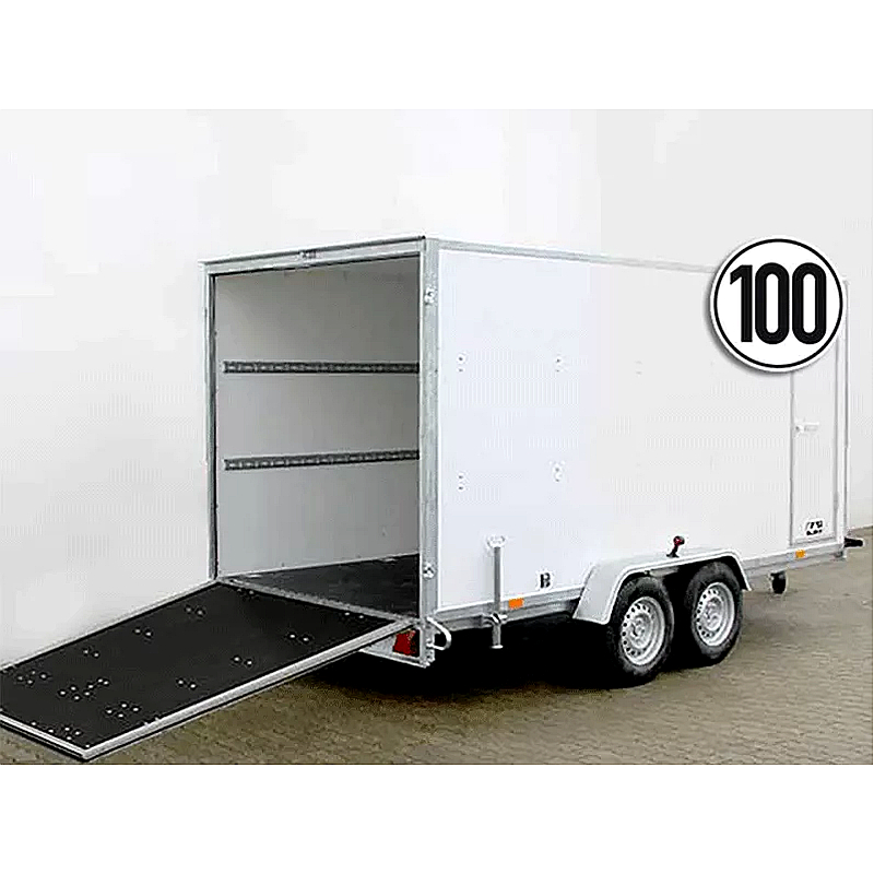Kofferanhänger 2,7t 400x200x190cm mit Rampe & 100 km/h Zulassung
