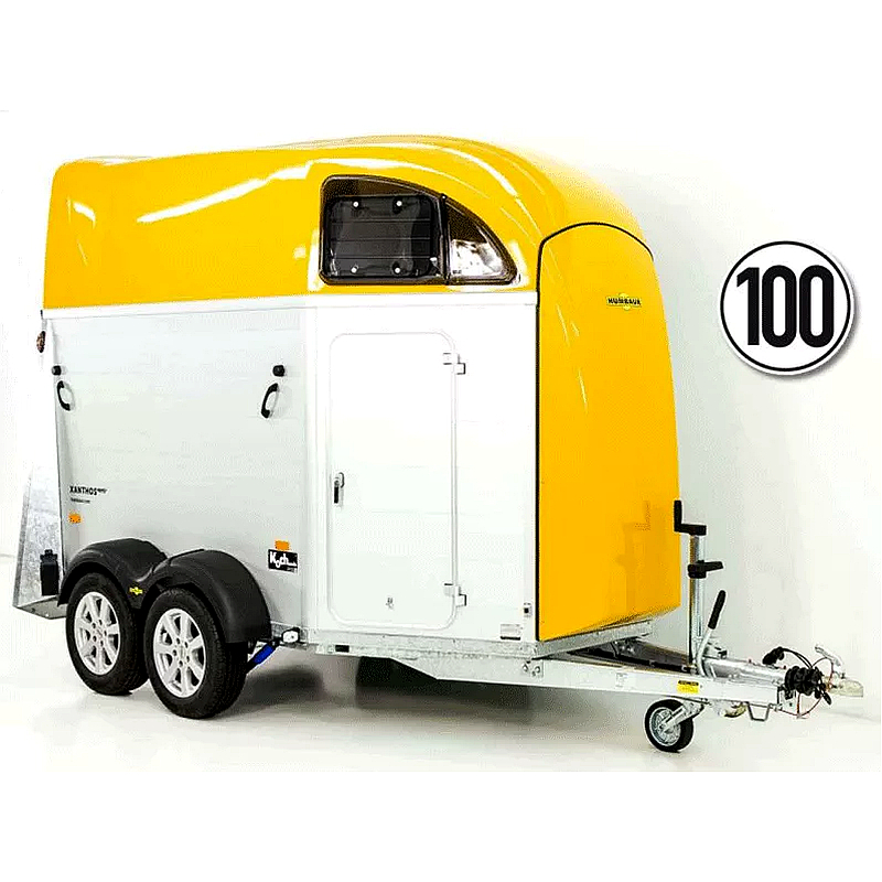 Humbaur XANTHOS AERO 2400 Pferdeanhänger – 2 Pferde, hohe Nutzlast
