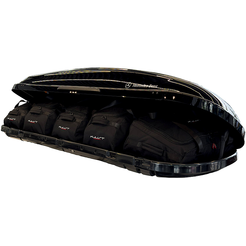 KJUST Taschenset 5-teilig für Mercedes-Benz Dachbox 450L