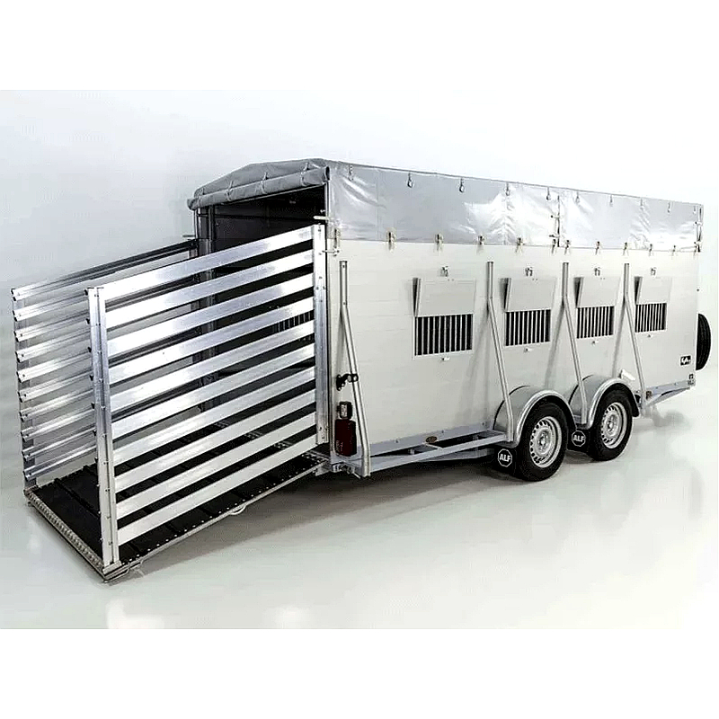 Koch Profi Viehanhänger 185x550cm, 3,5t, Klappenkombi, Aluboden