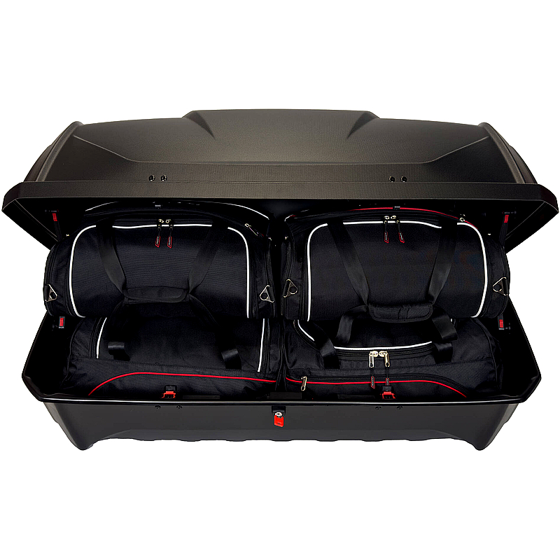 KJUST Taschenset 4-teilig für Aguri 50806 Dachbox