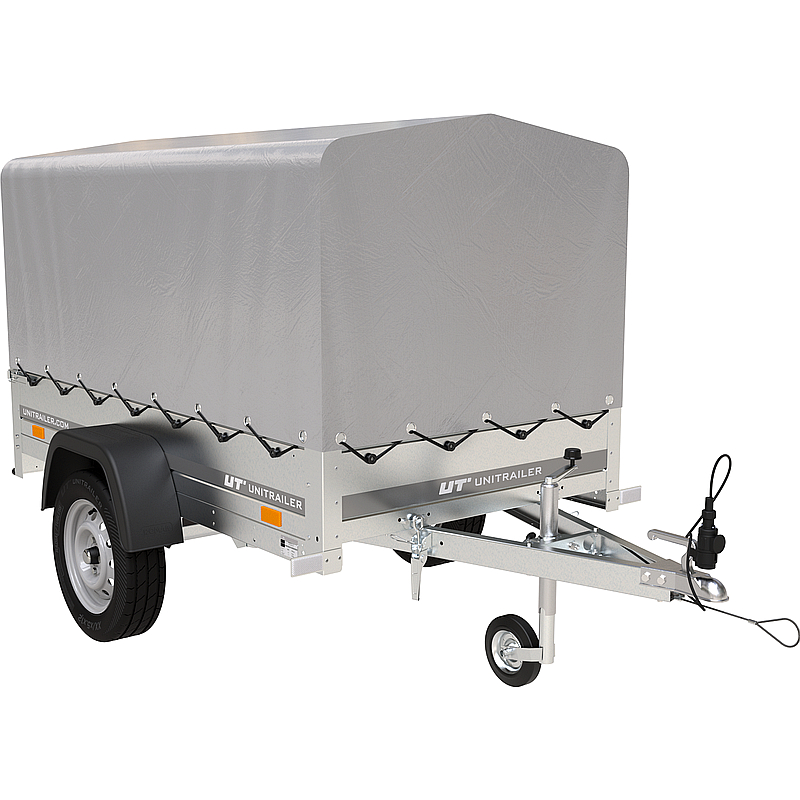 PKW-Anhänger Garden Trailer 201 KIPP 750 kg mit Hochplane