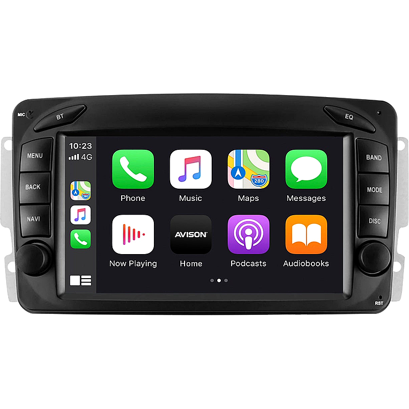 AVISON Android 12 Autoradio für Mercedes mit CarPlay & DAB