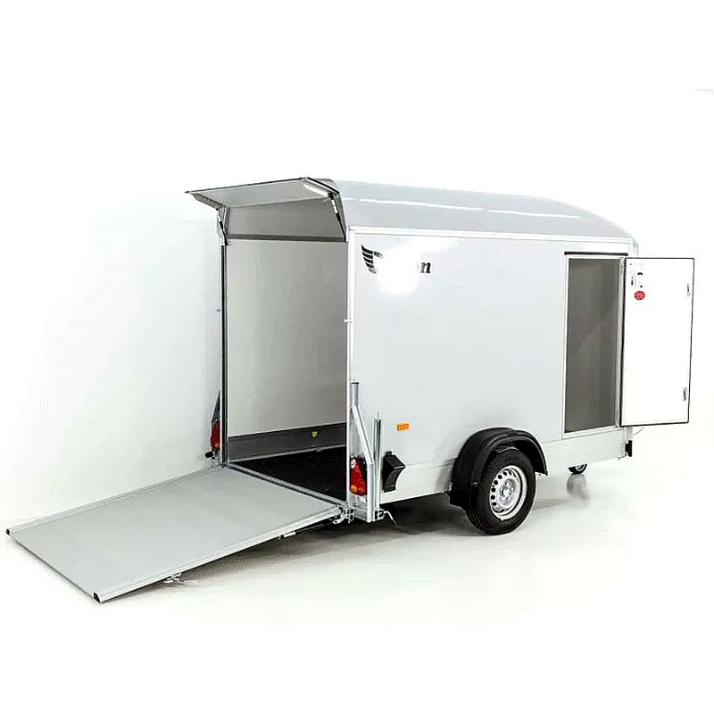 Debon Kofferanhänger C300 1300kg, 148x295x195cm, Polybug, grau