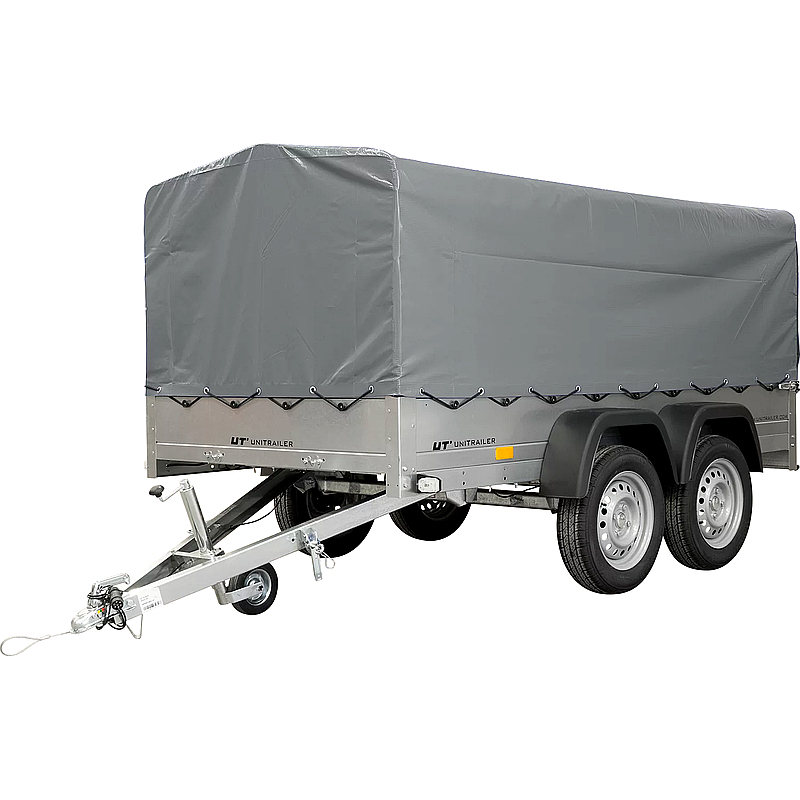 UNITRAILER Garden Trailer 264/2 Kippanhänger 750kg mit Plane